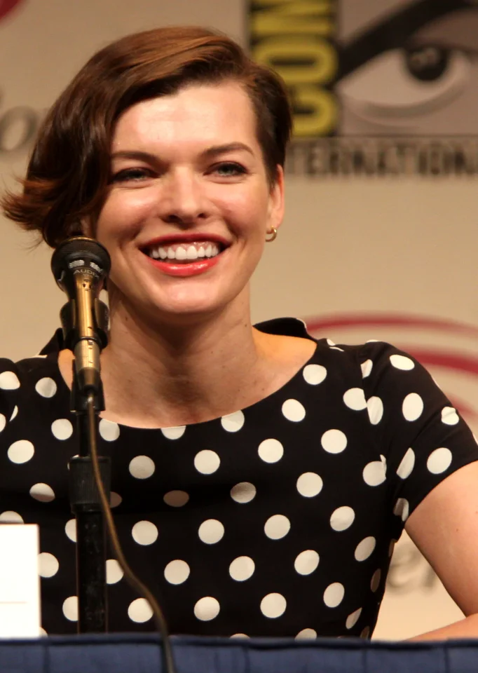 Milla Jovovich, actrice et mannequin née en Ukraine